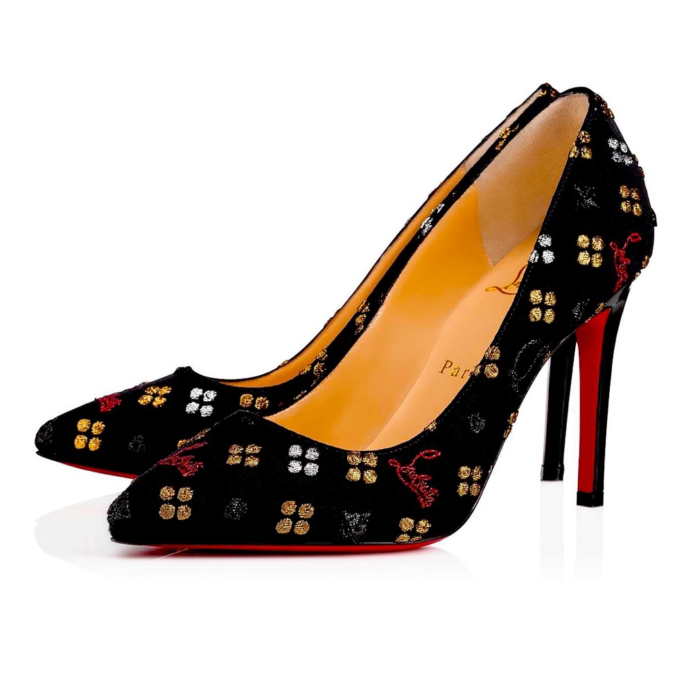 Pigalle 100 jacq Louboutin in the sky